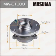 ������� � ����������� VW GOLF/Passat 08- � ��� Masuma MWE1003 MWE1003 ����