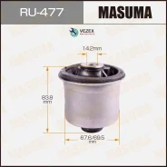 ����������� Toyota Auris ����. Masuma RU477 RU477 ����