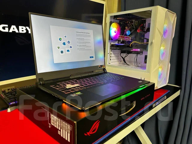 Asus ROG Strix G17 G713QM. 17.3", ��� 16 ��, ���� 512���, WiFi: 1, Bluetooth: 1 ����