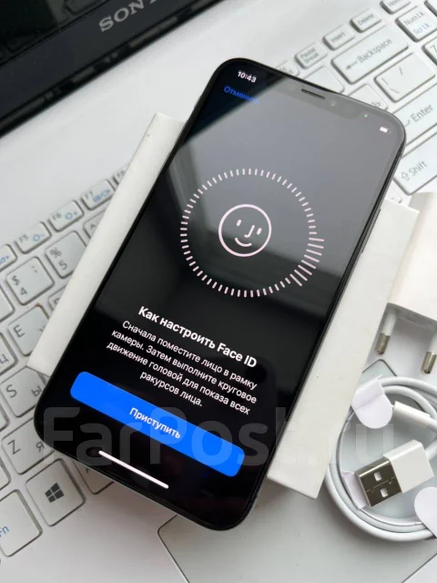 Apple iPhone X. �/�, 64 ��, ������ ����
