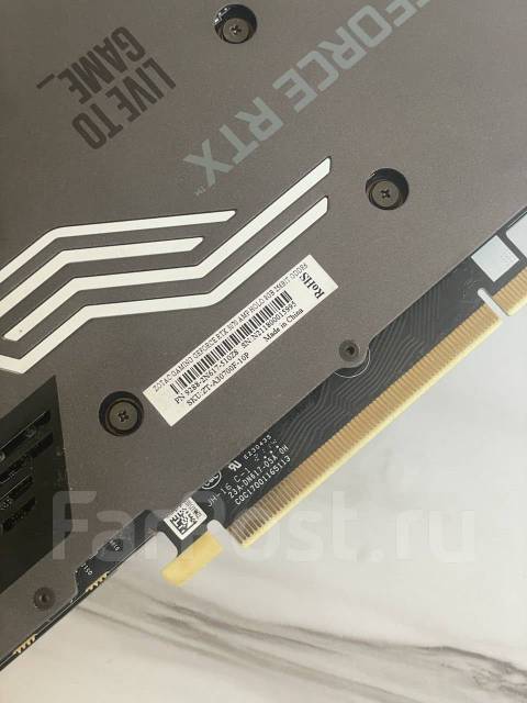 Видеокарта Zotac GeForce RTX 3070 8 ГБ, б/у, в наличии. Цена: 32 000 ...