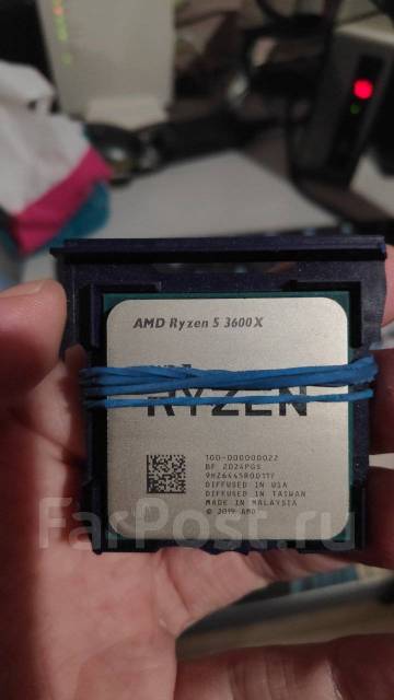 Ryzen 5 3600x, б/у, в наличии. Цена: 8 500₽ во Владивостоке