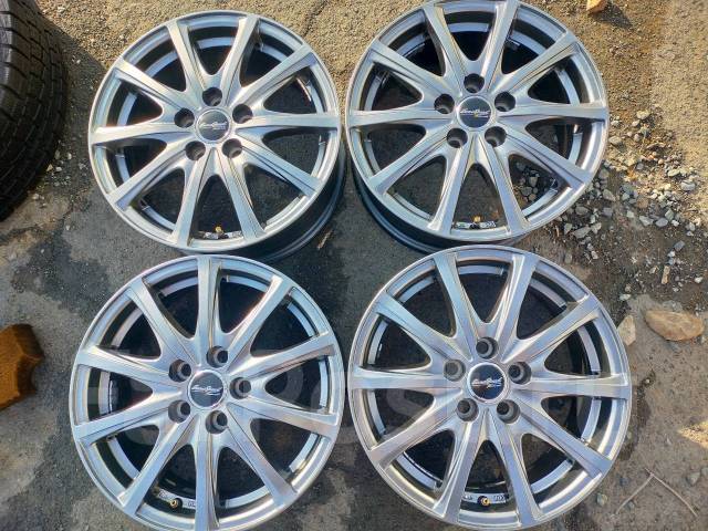 Литые диски Manaray R15 5-100, 15", 1 шт, 5x100, 73,1 мм. 4 шт, б/у, в ...