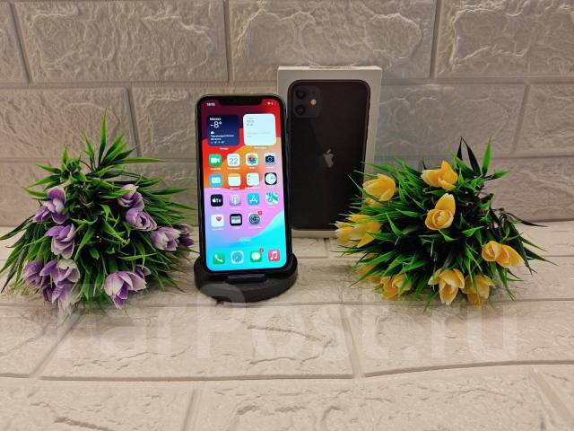 Apple iPhone 11. 64Gb. Акб 100%. True Tone. Face ID. На гарантии, 64 гб ...