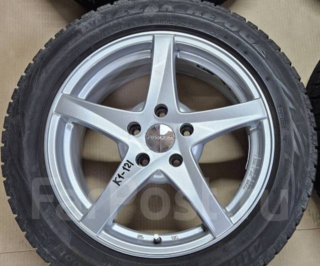 Диски Enkei Rivazza R17 7.0 +53 5х114.3 + шины Bridgestone 215/55R17 ...