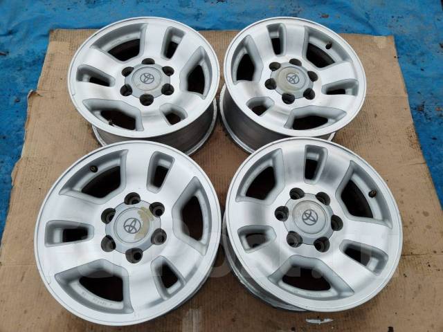 Продам красивые, оригинальные диски R16 Toyota из Японии, 16", 1 шт ...