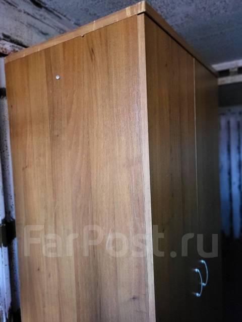 Шкаф платяной 80 60 195, дсп, количество дверей: 2, коричневый, 80,0 см ...