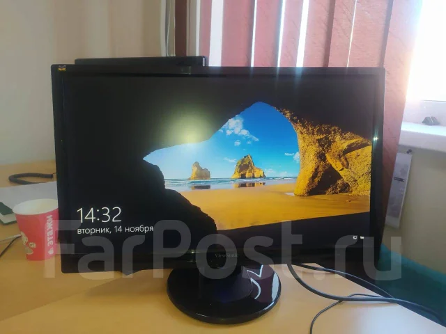 ViewSonic. 22", ���������� �� (LCD, LED, QLED) ����