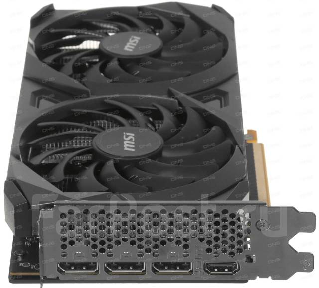 Видеокарта MSI GeForce RTX 3060 Ventus 2X OC (LHR) [RTX 3060 Ventus 2X ...