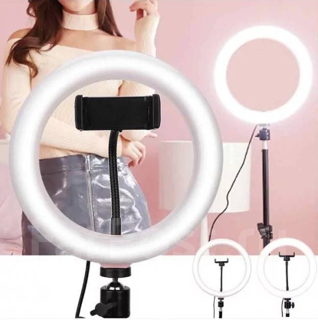 Кольцевая LED лампа 33 см Ring Fill Light M33 для фото и видеосъемки ...