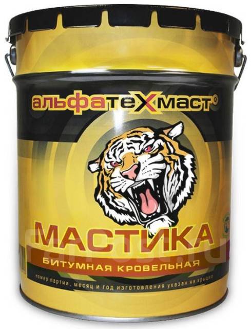 Мастика Битумная Кровельная! Качество, в наличии. Цена: 2 415₽ в Хабаровске