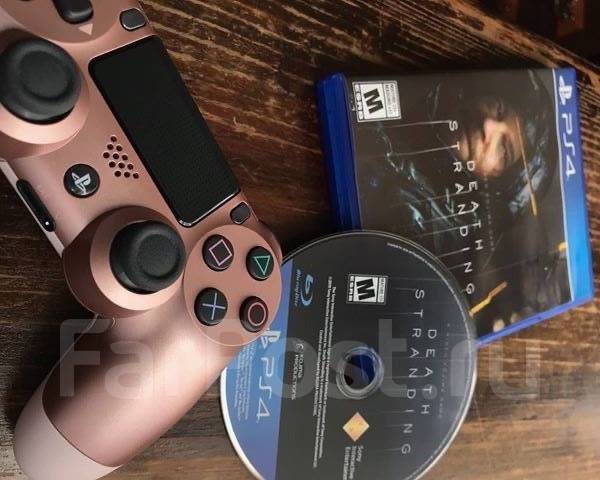 (Pink Gold) Геймпад DualShock 4 для PS4, новый, в наличии. Цена: 1 600 ...