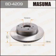 ���� ��������� Masuma Masuma BD4209 ����