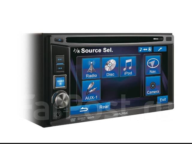Магнитола Alpine VE-W530E, 2 DIN — 178x100 мм, б/у, в наличии. Цена: 13 ...