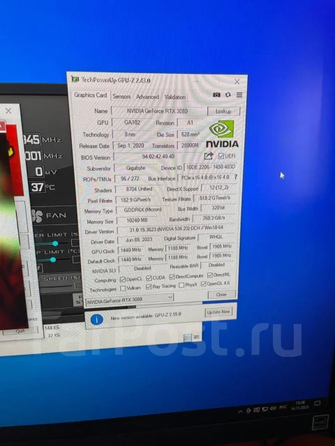 GeForce RTX 3080 ����