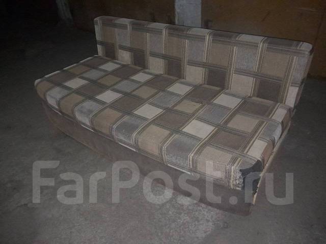Диван кровать, еврокнижка, ткань, поролон, ящик для белья, 160,0 см ...