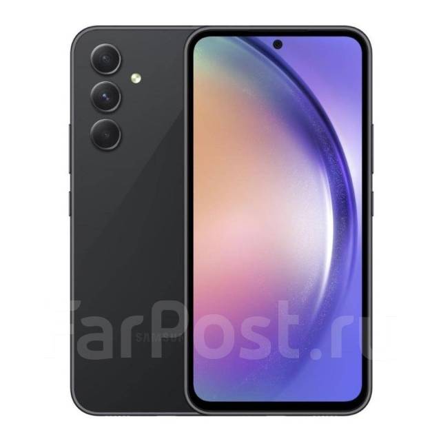 Смартфон Samsung Galaxy A54 5G 256Gb Чёрный, 6.40", черный, новый, под ...