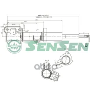 ����������� Sensen 42150009 R L/R Tucson II 15- /KIA Sportage IV 16- Sensen ���. 42150009 42150009 ����