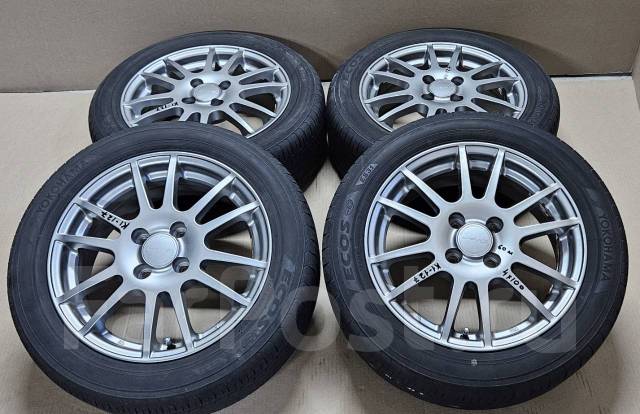 Диски Weds Velva R15 6.0 +45 4x100 + шины Yokohama 185/55R15, 15", 1 шт ...