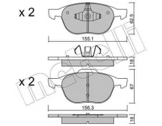 ������� ��������� �������� �������� FORD Focus II/III, Mazda 3, Volvo S40 [178Metelli2205340] 2205340 ����