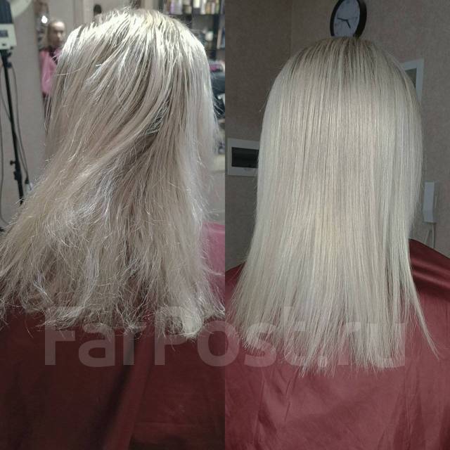 Средство для выпрямления волос Lerato Blond Repair, 1000 мл