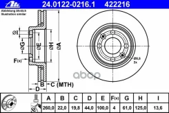���� ��������� �������� ������������� Nissan/Renault/LADA 260 �� [178ATE24012202161] 24012202161 ����