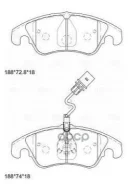 ������� ��������� �������� �������� AUDI A4 [B8] (2007-2015) / Allroad Quattro (2006-2012) [178Triallipf4174] PF4174 ����