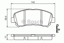 ������� ��������� �������� �������� Nissan X-Trail (T31) (2007)/Qashqai J10 (2006) [178Bosch986494501] 986494501 ����
