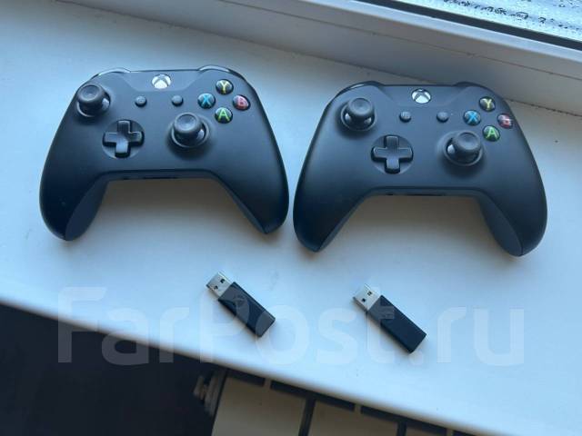 Геймпад xbox и ПК беспроводной оригинал Microsoft, б/у, в наличии. Цена ...