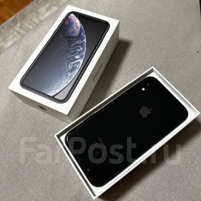 Apple iPhone xr, 128 gb, черный, 6.10", б/у, в наличии. Цена: 15 000 ...