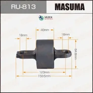 ����������� Lexus RX450H -15 ����. Masuma RU813 RU813 ����