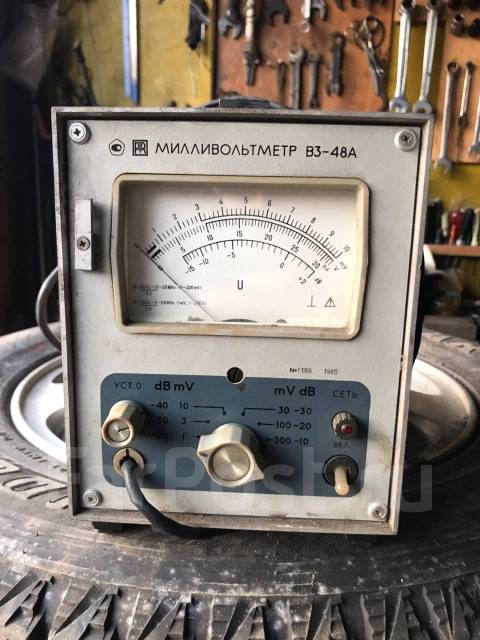 Милливольтметр В3-48А, б/у, в наличии. Цена: 5 000₽ во Владивостоке