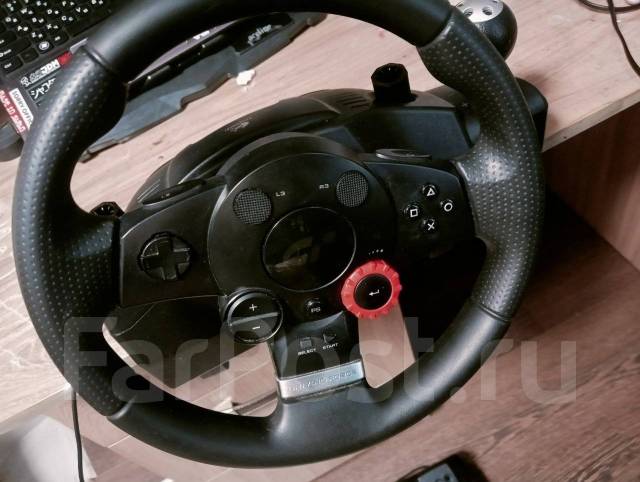 Игровой руль, Logitech Driving Force GT, б/у, в наличии. Цена: 8 500 ...