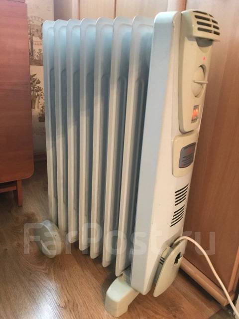 Обогреватель масляный "радиаторный". 8 секций, б/у, в наличии. Цена: 2 ...