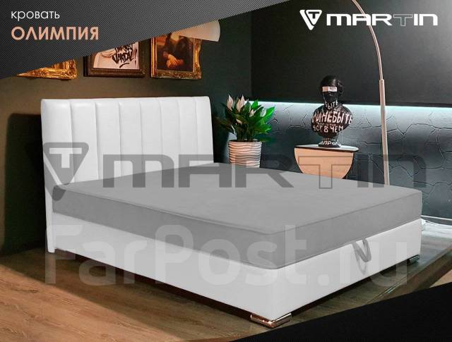 Кровать с матрасом и подъемным механизмом «Олимпия 120» (любой цвет ...