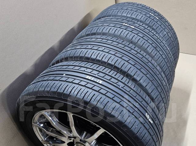 Диски A-TECH Schneider ХРОМ R17 7.0 +48 5x114.3 + Yokohama 215/55R17 ...