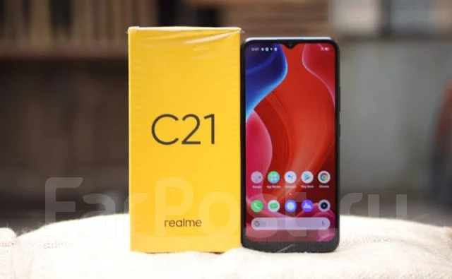 Realme C21Y. �/�, 32 ��, ������, 4G LTE, Dual-SIM, NFC ����
