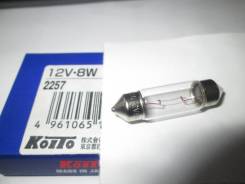 ����� ������ 12V 8W Koito SV8.5-8 T10 L=37mm [2257] 2257 ����