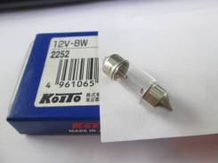 ����� ������ 12V 8W Koito SV8.5-8 T10 L=31mm [2252] 2252 ����
