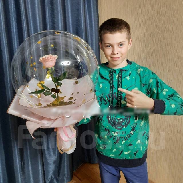 Цветы из шаров - купить букет цветов из воздушных шаров с доставкой по Москве - МосШарик