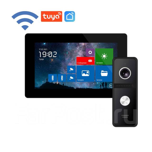 Freedom 7 FHD WIFI KIT Night - комплект домофона Full HD с WIFI, новый ...