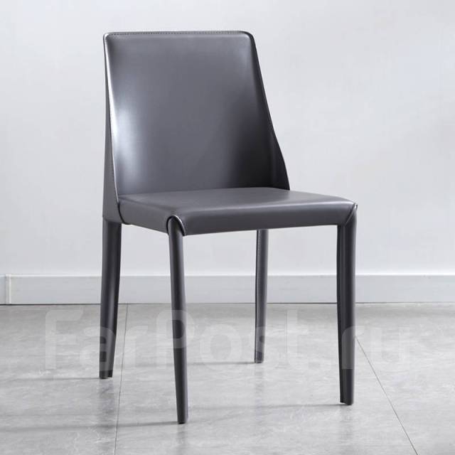 Обеденный стул в европейском стиле #010 (ПОД Заказ), металл, кожзам, 45 ...