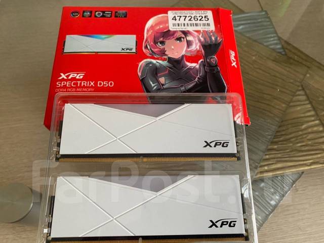 Оперативная память XPG spectrix 16gb ddr4, 8 гб, б/у, в наличии. Цена ...
