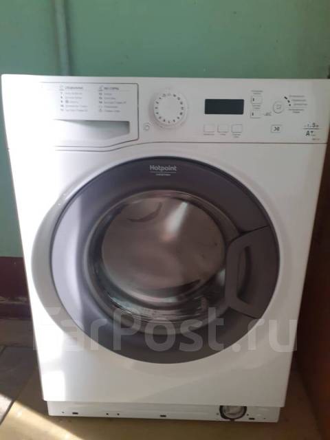 Стиральная машина, Hotpoint-Ariston, 5,0 кг, б/у, в наличии. Цена: 3 ...