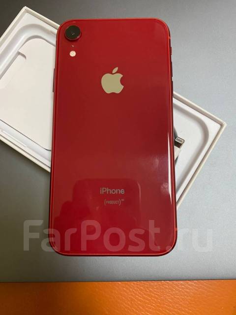 IPhone XR 128gb red, 6.10", моноблок, красный, б/у, в наличии. Цена: 24 ...