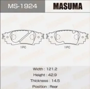 ������� �������� Masuma, AN-947K, NP1112, P83160 rear (1/12) MS-1924 ����