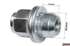   Nissan 12*1.25 39mm  - /   21mm (17) 