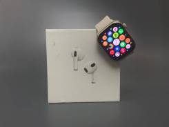 �������� AirPods 3+Apple Watch 11 silver. GPS, NFC ����