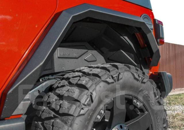 Алюминиевые подкрылки Rival для JEEP Wrangler JL 2018+ купить во ...