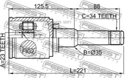    OPEL Astra J 2010-2015 1811-Asjlh Febest 1811-Asjlh 1811ASJLH 